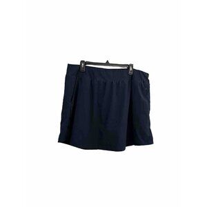 Stylus Navy Blue Skort With Pockets Women 1X